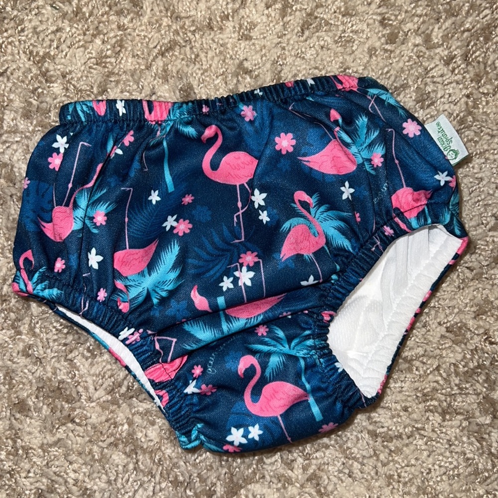 Baby Girls 2pc Swim Diaper Bundle